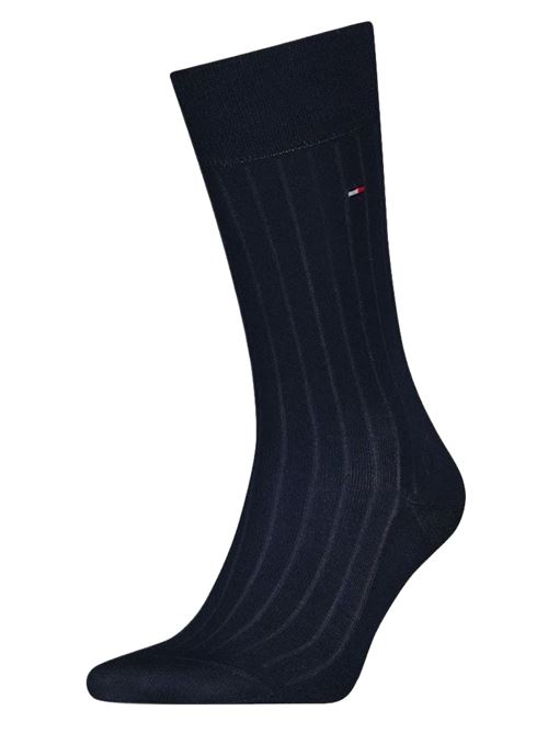 Calzino blu filo di scozia Tommy Hilfiger | 701228789001